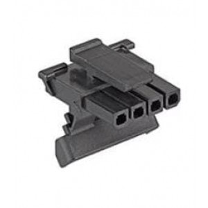 171850-0600, Проводные клеммы и зажимы MICROFIT 3.0 RECP SNGL RW TPA 6CKT BLK