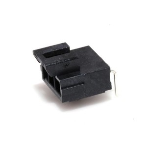 172310-1103, Проводные клеммы и зажимы ULTRAFIT 3.5MM 3CKT HDR R/A SGL BLK TIN