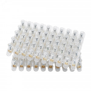 Клемма 1х(4х10мм)х10пол. винт. п/п B100