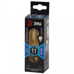 Лампа светодиодная филаментная F-LED B35-11W-840-E14 11Вт B35 свеча 4000К нейтр. бел. E14 Б0046987