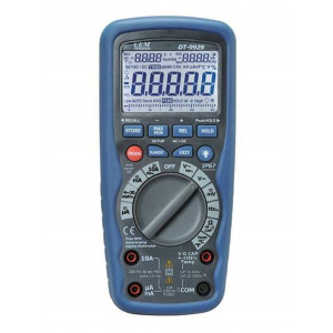DT-9939 Профессиональный цифровой мультиметр, Цифровой универсальный влагозащищенный мультиметр True RMS с автоматическим выбором пределов измерений