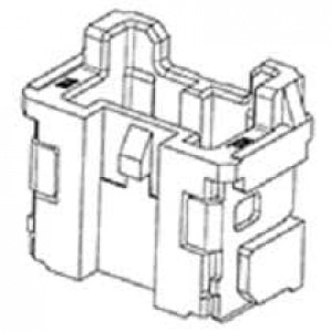 505575-0271, Проводные клеммы и зажимы MicroLockPlus Vrt Hdr SR 2Ckt Blk