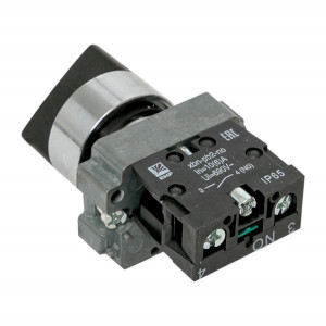 Переключатель BD21 2P короткая ручка NO IP65 PROxima xb2-bd21-65