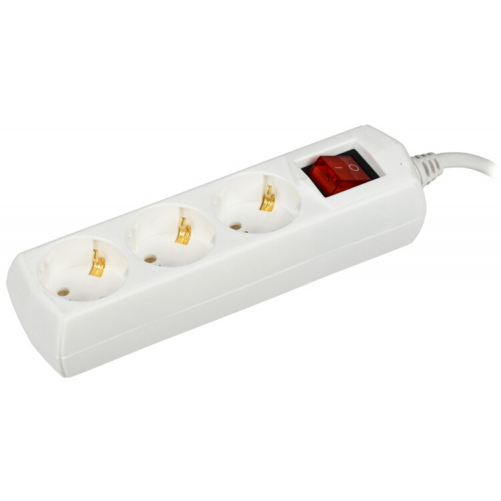 Изображение товара Удлинитель 3х5м с заземл. 10А IP20 GENERICA