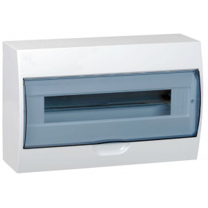 Корпус ЩРН-П-18 Krepta 3 IP41 навесной пластик. бел. IEK MKP12-N-18-40-10