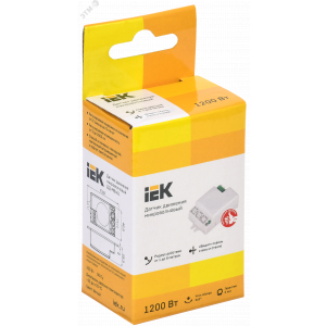 Детектор движения ДД-МВ 401 500Вт 360град. 8М IP20 бел. LDD11-401MB-500-001