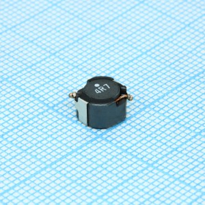 CLF7045T-4R7N, Катушка индуктивности SMD силовая проволочная экранированная 4.7мкГн ±30% 100кГц феррит 3.6A 26мОм лента на катушке