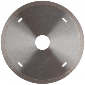 Диск отрезной алмазный сплошной (влажная резка), для работы с кафелем, 125х1.2х5.0х22.2 мм 37443