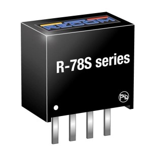 R-78S3.6-0.1, Преобразователи постоянного тока в постоянный без изоляции 0.65-3.3Vin 3.6Vout 100mA SIP4