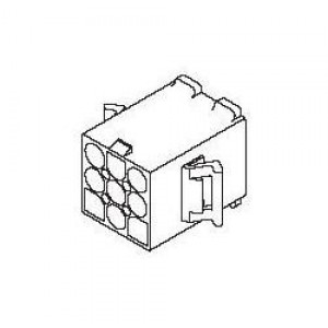 19-09-2159, Штыревые и гнездовые соединители 15 CIRCUIT PLUG