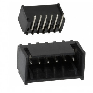 2-644803-6, Соединитель HDR 10. 10 контактов шаг 1.27