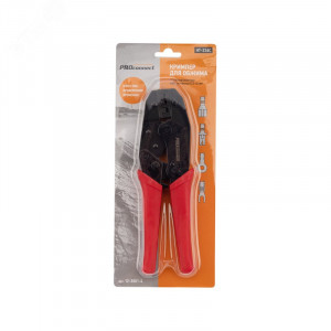 Кримпер PROconnect HT-236C для обжима автоклемм неизолированных 0.5-6.0 кв мм 12-3001-4