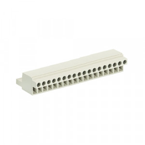 Розеточный разъем на кабель 8113 B/18 TOP OB, Розеточный разъем, прямой, на кабель, шаг: 5.0 мм, 18 полюсов, фиксация провода винтовая, исполнение: без маркировки, 400V, 12А, цвет: серый