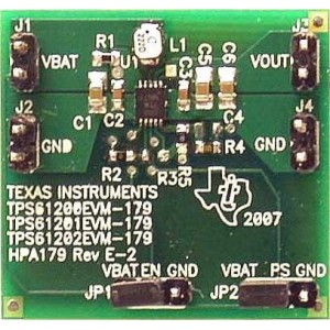 TPS61202EVM-179, Средства разработки интегральных схем (ИС) управления питанием TPS61202EVM-179 Evaluation Module