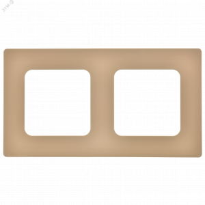 FLITE CLASSIC Рамка 2-местная РУ-2-К-ФлХ хаки IEK FI-M22-32-20-K59