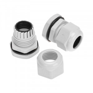 Ввод кабельный PG-21 (13-18мм) сер. комплект (уп.2шт) 07-8021-A2