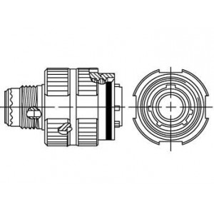 D38999/26MG11SN, Круговой мил / технические характеристики соединителя