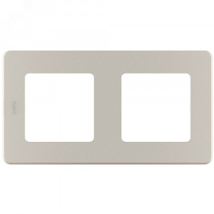 Рамка 2-м Inspiria шампань Leg 673948