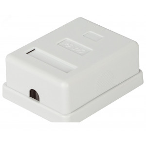 Розетка компьютерная 1-м RJ45 кат.5E неэкранир. Б0056900