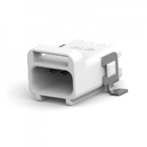 1-2834236-1, Осветительные коннекторы 3P REC, IP67 R/A SMT CONN,NATURE