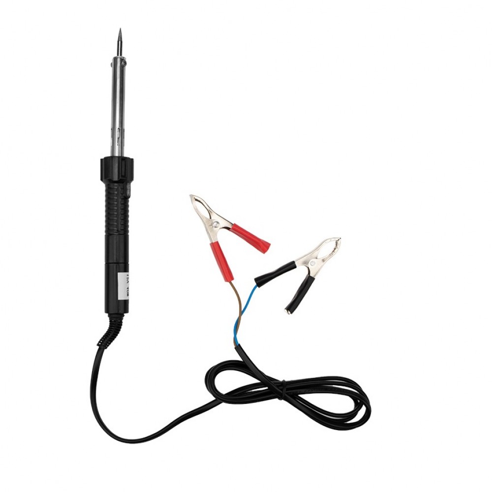 Изображение товара Паяльник с зажимами "крокодил" 12В 40Вт от Rexant