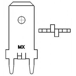 19705-4003, Клеммы QK DISCONNECT MALE