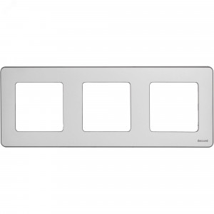 Рамка 3-м Inspiria алюм. Leg 673952