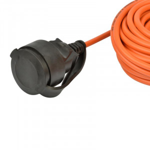 Удлинитель 1х10м без заземл. 6А IP44 UG/UCK-1N/2х0.75/10M/O Orange ПВС 2х0.75 оранж. (бухта) Uniel UL-00009858