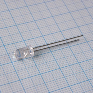 L-53SRC-J4, Светодиод 5мм/красный/640нм/5000-8000мкд/прозрачный/20°