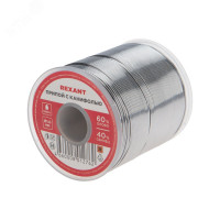 Припой с канифолью ПОС-60 1000гр  1.0мм