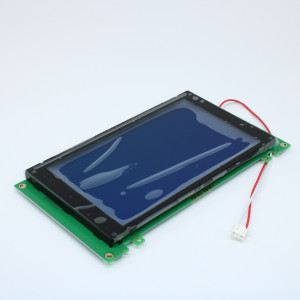 WG240128A-TMI-TZ#, ЖКИ графич, 240 x 128, STN Синий Negative/Transmis, подсв. LED Белая, VDD = 5V, 6 o`cl, -20...+70C