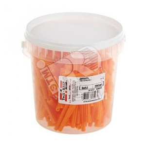 Дюбель универс. 6х52 полипропилен (уп.250шт) ведро Tech-Krep 104643