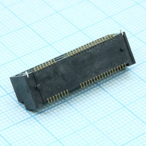 1759503-1, Разъем PCI Express Card Edge SKT 52 контакта 0.8мм угловой для поверхностного монтажа лента на катушке