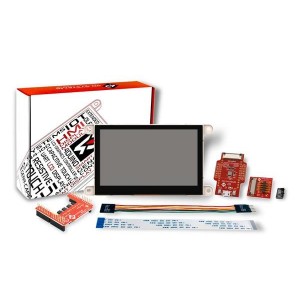 SK-gen4-43DCT-AR, Средства разработки визуального вывода Starter Kit for gen4-uLCD-43DCT-AR with 4D Arduino Adaptor Shield-II, 4D-UPA , 4GB Industrial microSD Card, 150 mm FFC Cable, 5-way female-to-female ribbon cable with male-to-male adaptor