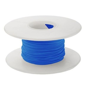 R24B-0100, Монтажный провод 24AWG KYNAR INSUL 100' SPOOL BLUE