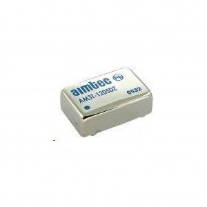 AM3T-2412SH35Z, DC/DC, 3Вт, вход 18…36В, выход 12В/0.25А, изоляция 3500В DC, КПД 80%, максимальная емкостная нагрузка не более 47мкФ, DIP24, 31.75x20.32x10.16мм, -40…85°C, металл