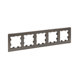 5 - местная рамка, мокко, пластик Эпика EKF UP1-FPM-05