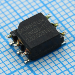 TTB0509-1T, Трансформатор импульсного источника питания вход 5В DC выход 1 Вт 5В