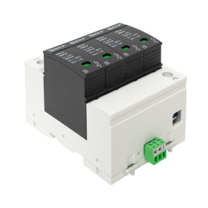 Ограничитель импульсных напряжений ОПВ-D/4P In 5кА 275В с сигн. PROxima opv-d4