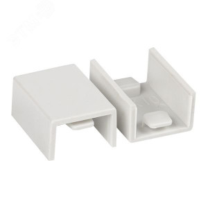 Соединитель (15х10) (4 шт) белый EKF-Plast