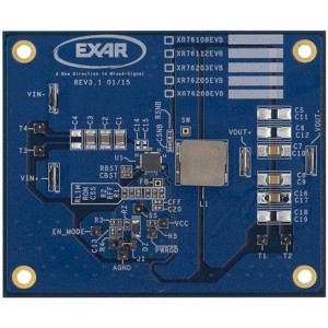 XR76205EVB, Средства разработки интегральных схем (ИС) управления питанием EVAL BOARD