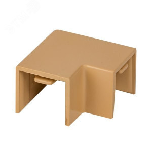 Поворот 90 гр. (16х16) (4 шт) светлое дерево EKF-Plast