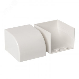 Заглушка (60х40) (4 шт) белая EKF-Plast