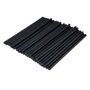 Стержни клеевые 11мм,270мм, 1кг/уп черн, 0.5кг. + 0.5кг. в пакете