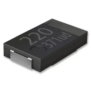 EEFCX0G221R, Полимерный алюминиевый конденсатор 220мкФ 4В ±20% (7.3х4.3х1.9мм) для поверхностного монтажа 0.015Ом 2700мА 2000час 105°C лента на катушке