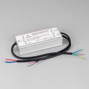 Блок питания ARPV-UH24240-PFC-0-10V (24V, 10.0A, 240W) 024143(1), Диммируемый источник напряжения по стандарту 0-10 В с гальванической развязкой для светодиодных изделий. Входное напряжение 120-240 VAC. Выходные параметры: 24 В, 10 А, 240 Вт. Встроенный PFC >0.95. Герметичный алюминиевый корпус IP 67. Рабочая температур