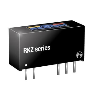 RKZ-0505D, Преобразователи постоянного тока в постоянный с изоляцией 2W DC/DC 3kV UNREG 5Vin +/-5Vout