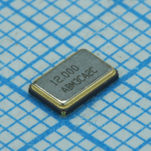 X50328MQB4SI, Резонатор кварцевый SMD (4 вывода) 5.0х3.2мм, -40…+85°С, ±10ppm, 7пФ, 8МГц