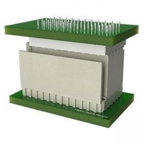 HM2S30PD51M0N9LF, Жесткие метрические разъемы 18mm Stack Ht HM2 Type C, Vert Rcpt