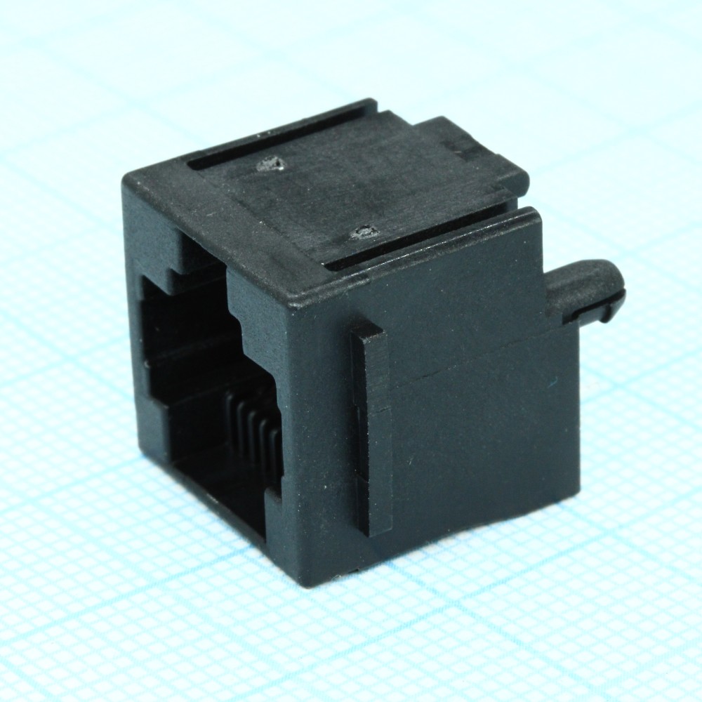 Изображение товара RJ-45 розетка 5520259-4 для Ethernet подключений TE Connectivity